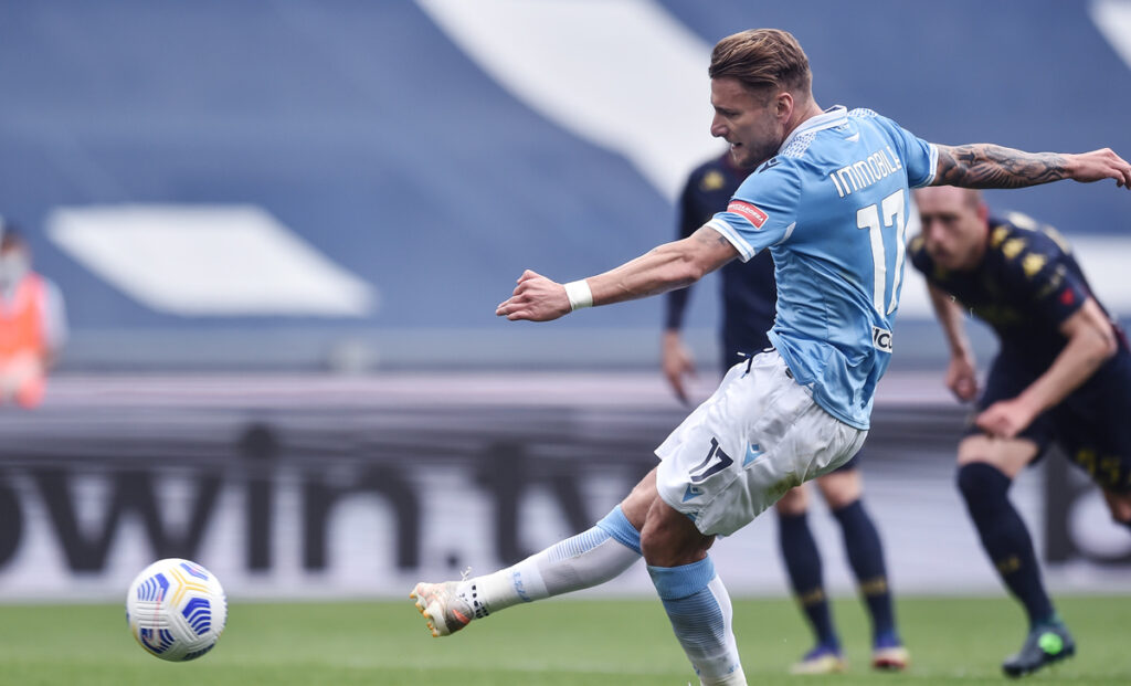 Immobile raggiunge quota 150 gol: eguagliato un nuovo record 1 Rigore Immobile