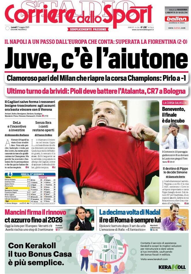 corriere dello sport 2021 05 17 60a1ec9c653b0