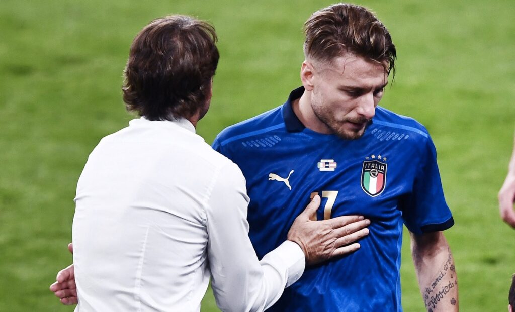 Italia-Spagna, Immobile fuori dopo 60': dentro Berardi 1 Immobile Nazionale