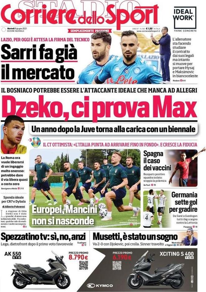 corriere dello sport 2021 06 08 60beee6cb6549