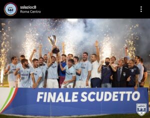 Lazio Calcio 8, lo sfottò all’indomani del derby scudetto: «Buon 27 Maggio»