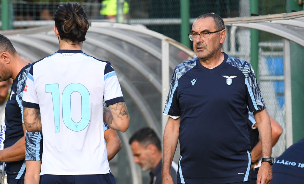 Twente Lazio, è il momento della ricognizione del campo - VIDEO 1 Sarri Luis Alberto 1