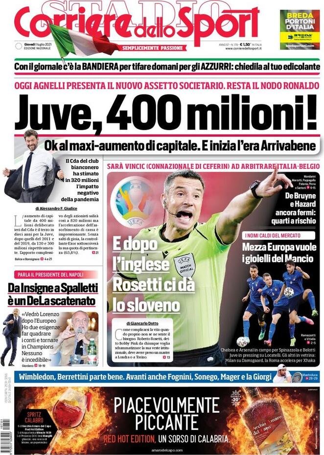 corriere dello sport 2021 07 01 60dcf09b6835f