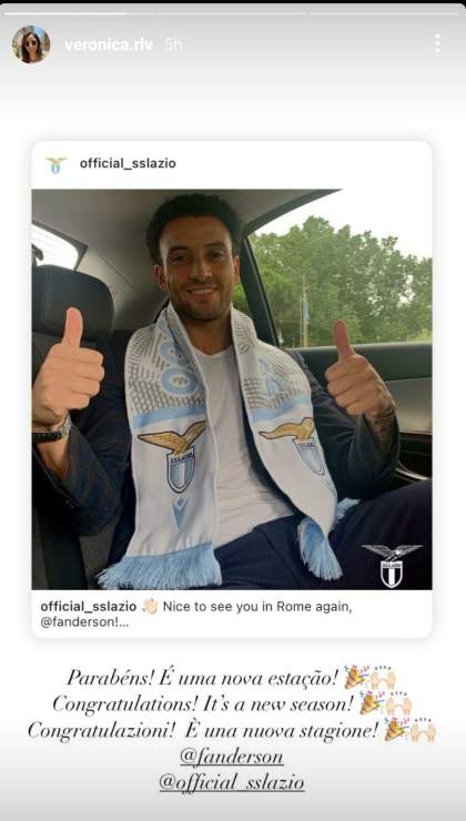 felipe anderson fidanzata