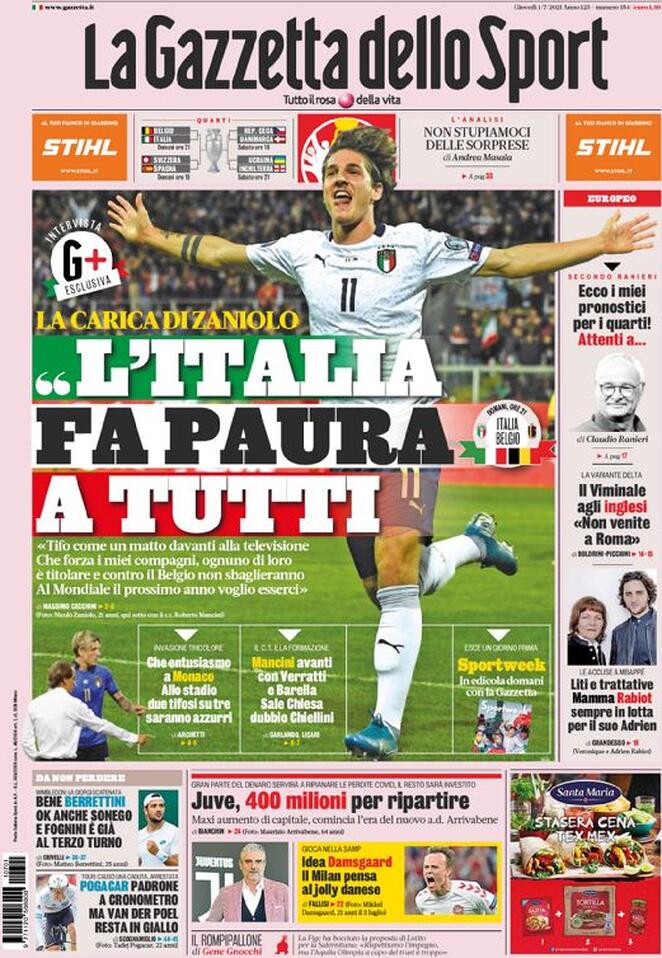 la gazzetta dello sport 2021 07 01 60dcf77e7610b