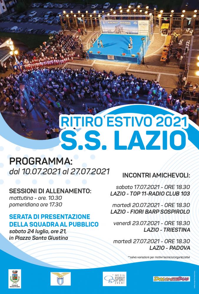 ritiro auronzo lazio locandina