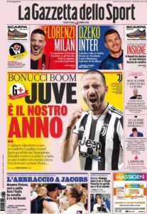 Prima pagina Gazzetta 10 08 2021