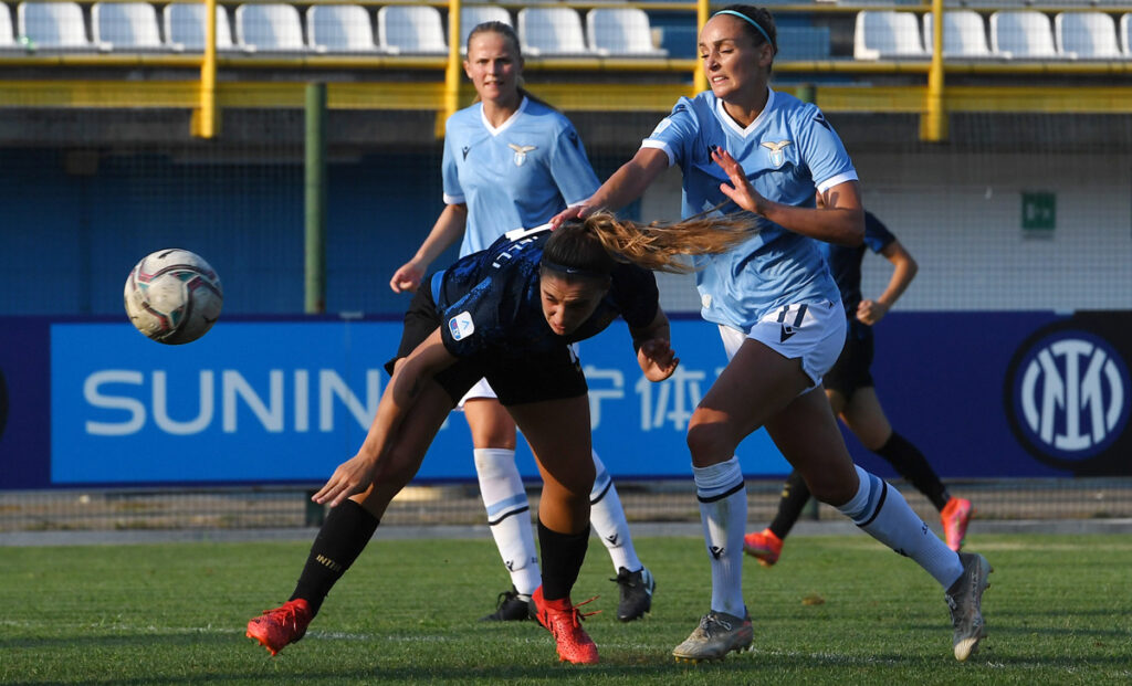 Lazio Women, Catini: «Non meritiamo questa classifica. Sabato la prima finale» 1 Gol Marinelli Inter Women Lazio