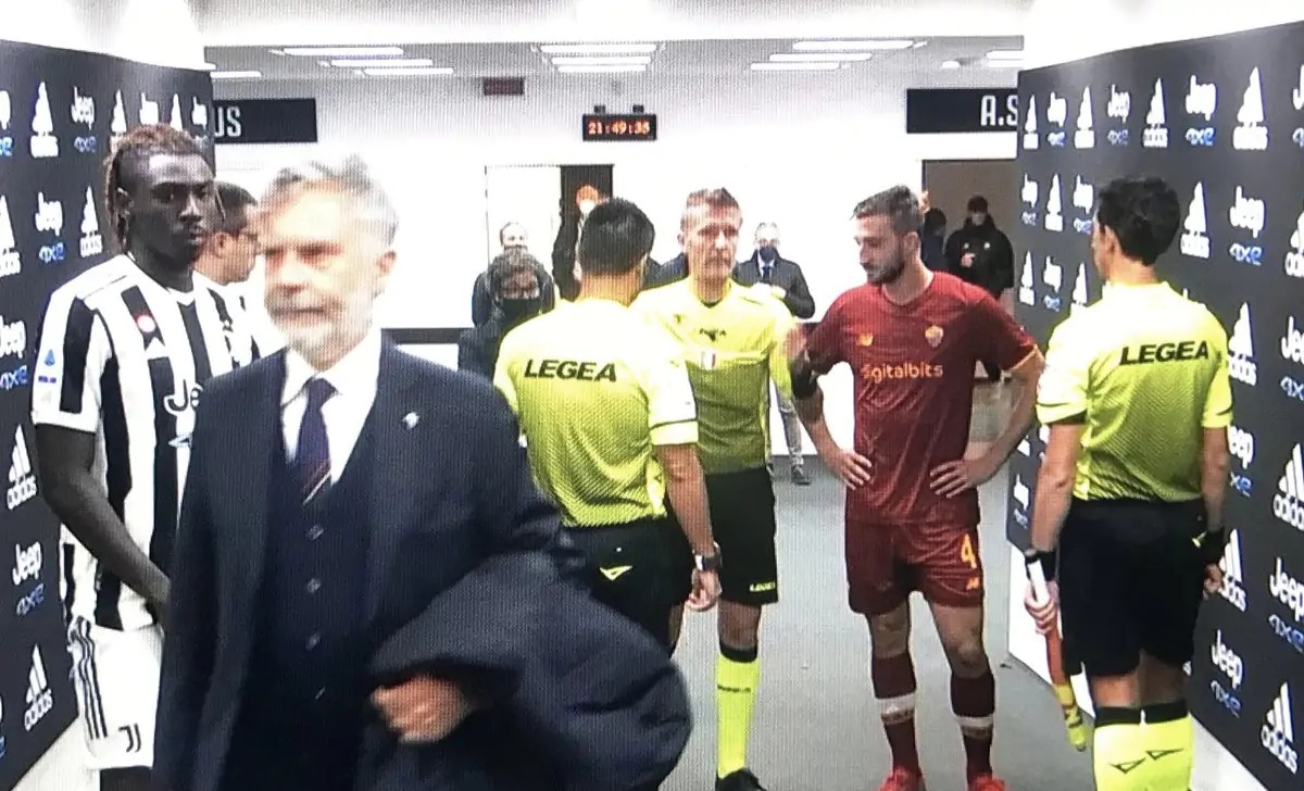 Orsato Cristante Juve Roma