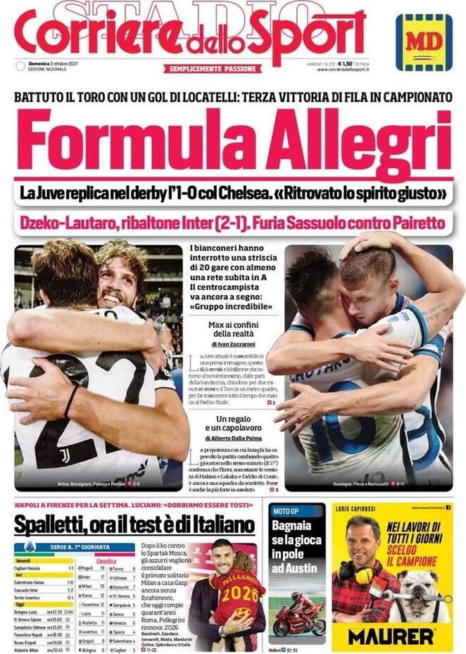 corriere dello sport 2021 10 03 615938a1629d7