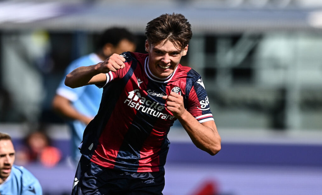 Serie A, il Bologna saluta Hickey: il laterale passa al Brentford 1 esult gol Hickey MG8 9549