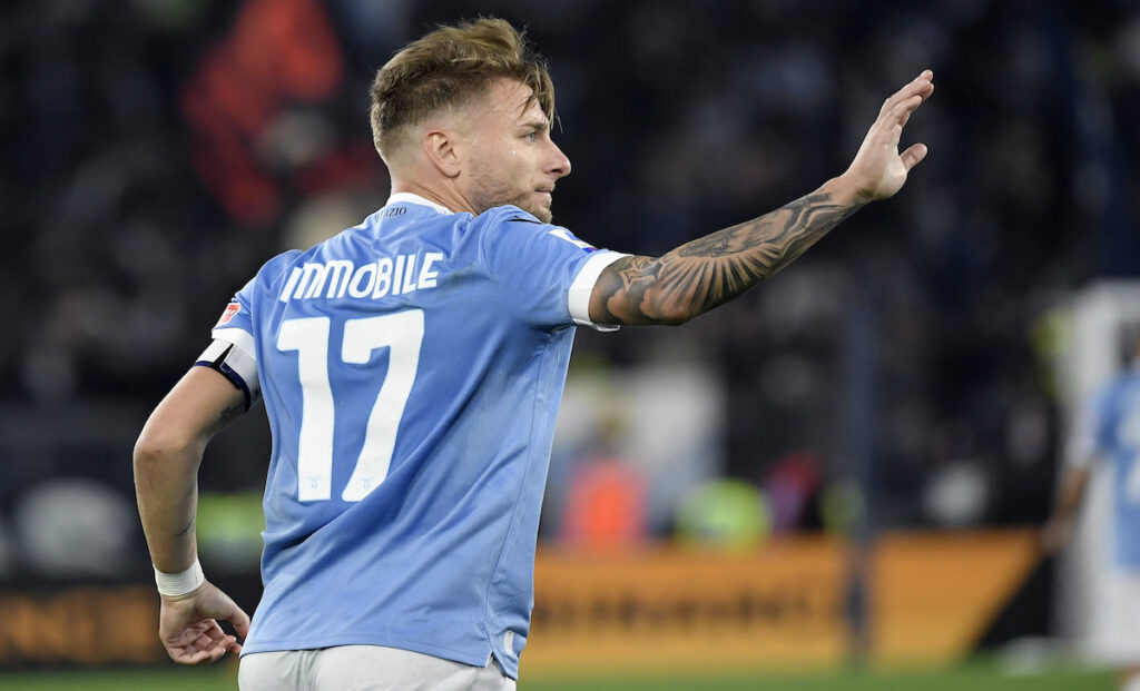 Ventola: «La Lazio è immobile dipendente, non può stare nelle prime quattro» 1 esult gol Immobile STA6735