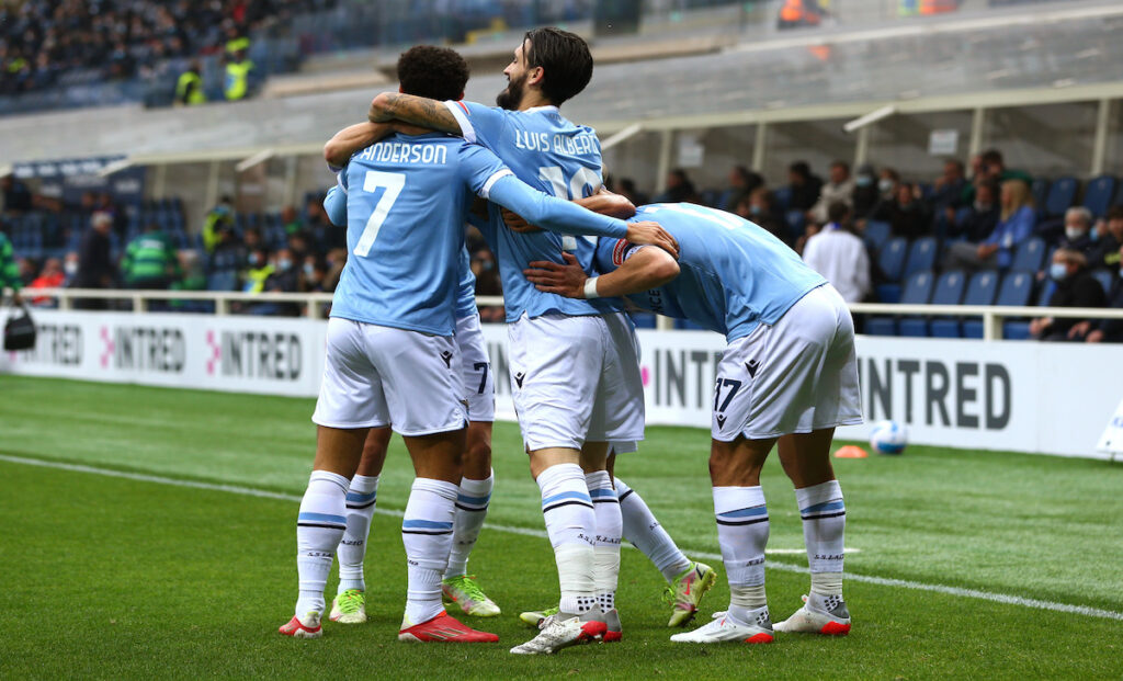 Fuser: «Lazio squadra forte, ma serve pazienza» 1 esult gol Pedro 1DX 3664