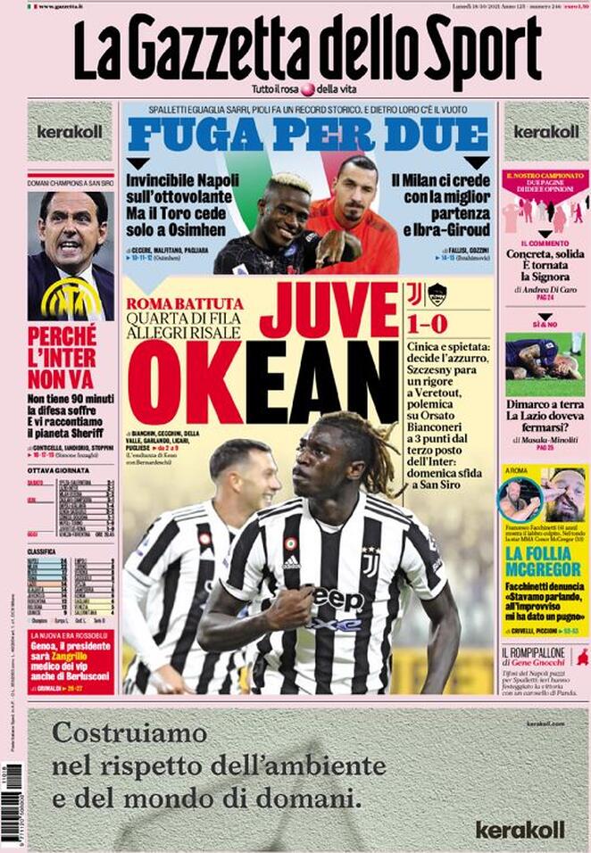 gds 18 ottobre