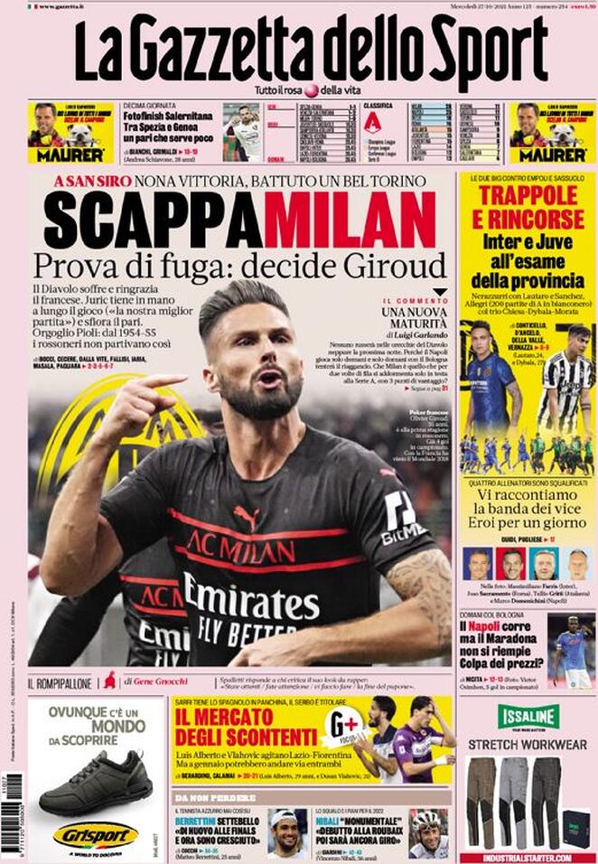 gds 27 ottobre