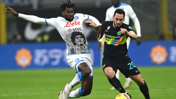 Anguissa Calhanoglu Inter Napoli