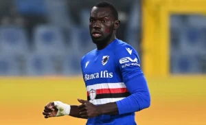 Sampdoria, Colley squalificato: salterà la gara con la Lazio