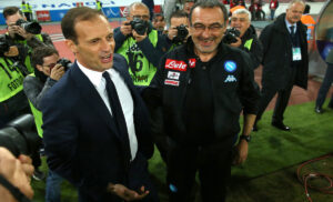 Lazio-Juve è Sarri vs Allegri: destini incrociati e calcio agli antipodi