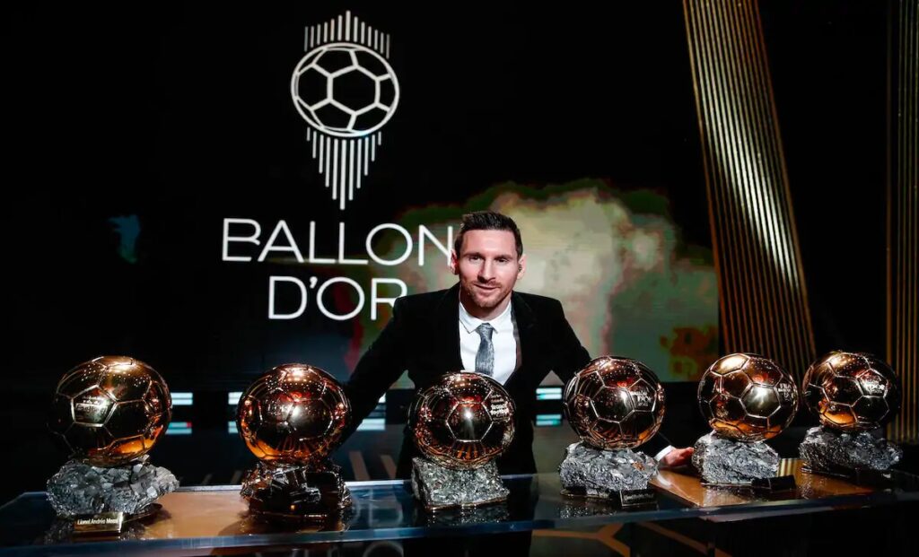 Pallone d’Oro 2021, Messi: «Incredibile tornare qui» 1 Messi