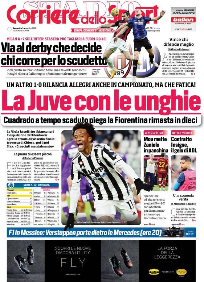 corriere dello sport 2021 11 07 6187129bdc822