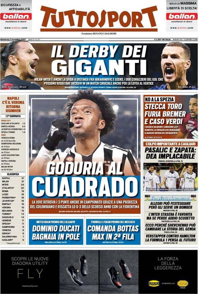 tuttosport 2021 11 07 61870faf70017