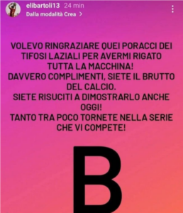 Screenshot 2021 12 13 at 09 22 02 La Roma vince il derby femminile danni allauto della Bartoli Laziali poveracci torner...