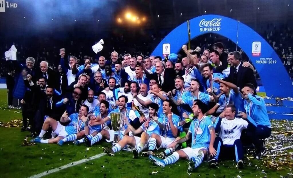 Lazio, oggi è il Supercoppa day: il ricordo del club - FOTO 1 Supercoppa gruppo 1024x576 1