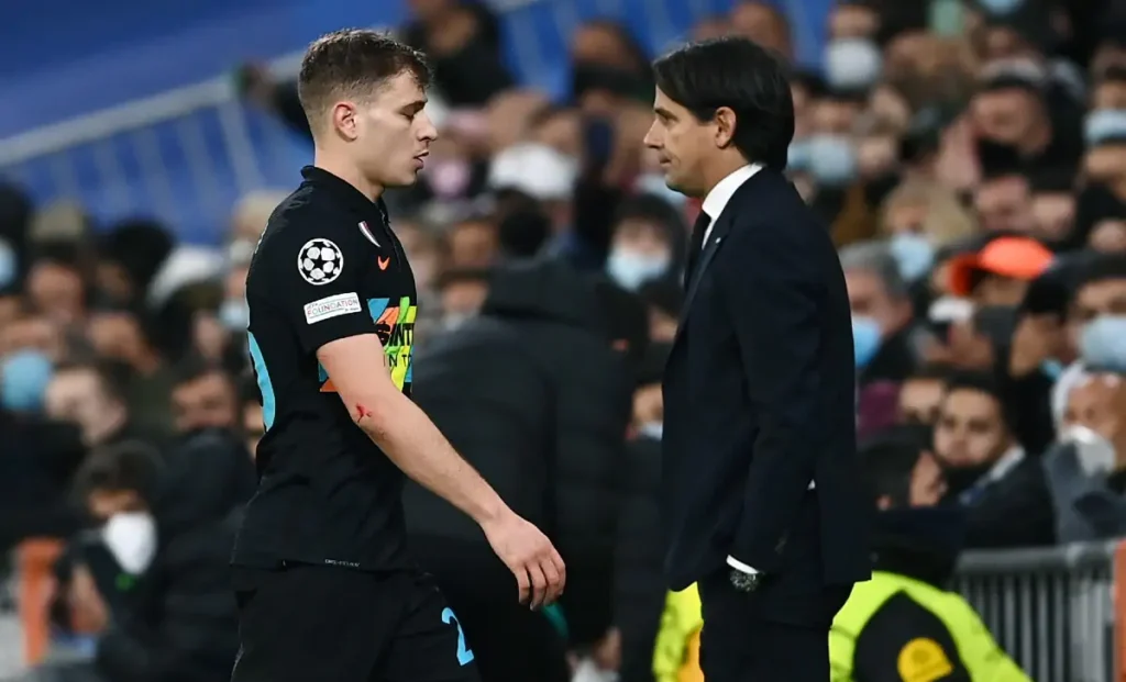 Barella: «Inzaghi ci ha portato un po' di serenità» 1 esp Barella MG9 0491