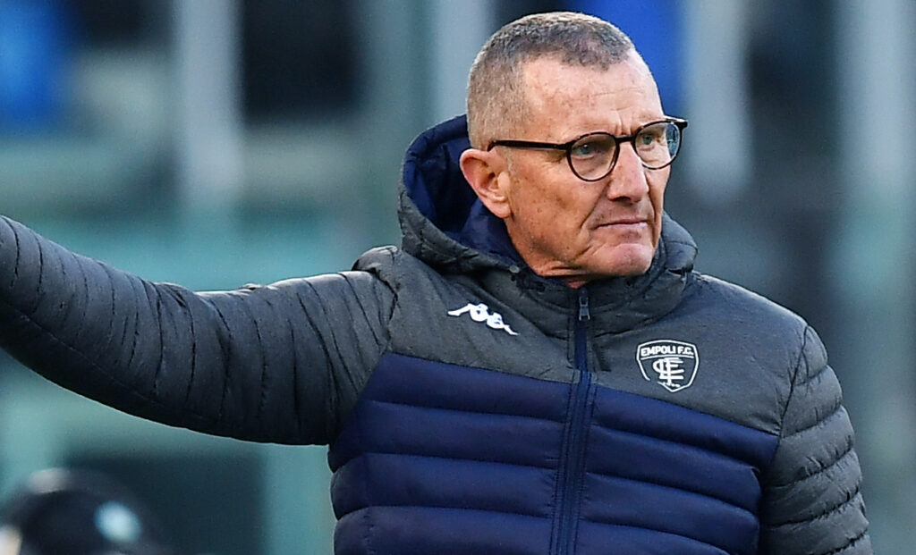 Empoli, Andreazzoli: «La partita contro la Lazio? Bisogna analizzare cose positive e negative» 1 Andreazzoli