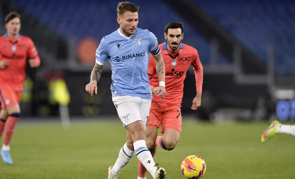 Lazio Atalanta a reti bianche: il pareggio interrompe un primato europeo. Il dato 1 Immobile Lazio Atalanta