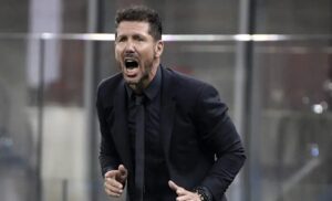 Simeone in conferenza: «Abbiamo avuto la giusta fortuna, nel primo tempo loro si chiudevano bene e nel secondo vanno in difficoltà»