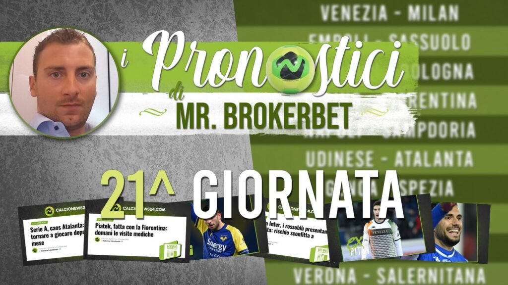 Serie A, ventunesima giornata: I pronostici di Mr. BrokerBet – VIDEO 1 WhatsApp Image 2022 01 08 at 15.06.28