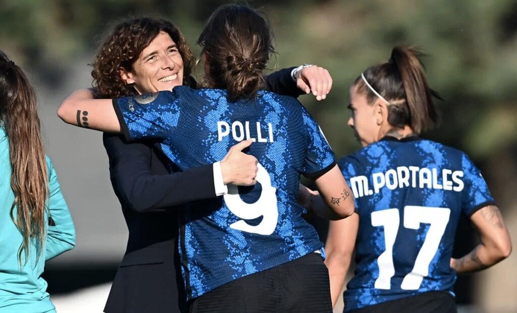 Inter Women, Polli: «A Roma con la voglia di fare punti e di esprimere il nostro gioco» 1 Polli