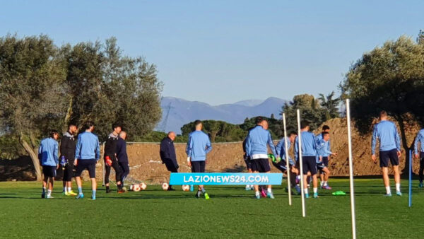 Allenamento Lazio 1 1