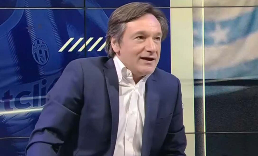 Caressa, show sulla pista di Ballando con le stelle del giornalista insieme alla moglie Benedetta 1 Caressa