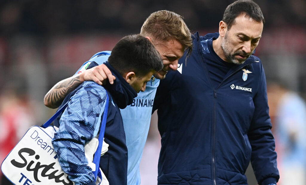 Infortunio Immobile, Ciro a fine partita: «Stavo meglio prima» 1 Immobile 1 1