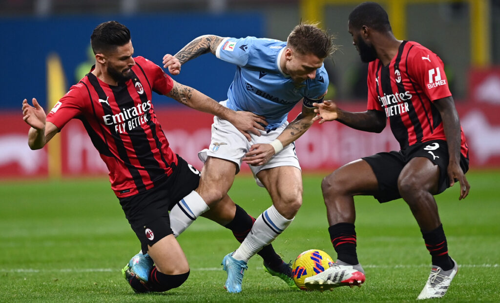 Milan-Lazio, dove vedere la partita in streaming e diretta tv 1 Immobile Milan Lazio