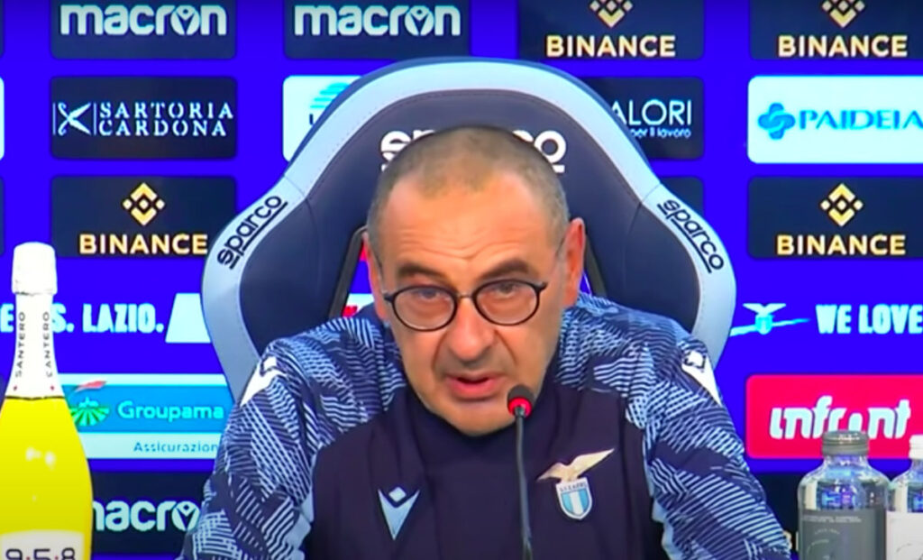 Sarri: «Coppa Italia competizione antisportiva ma abbiamo fame e voglia. Sul Milan...» 1 Sarri