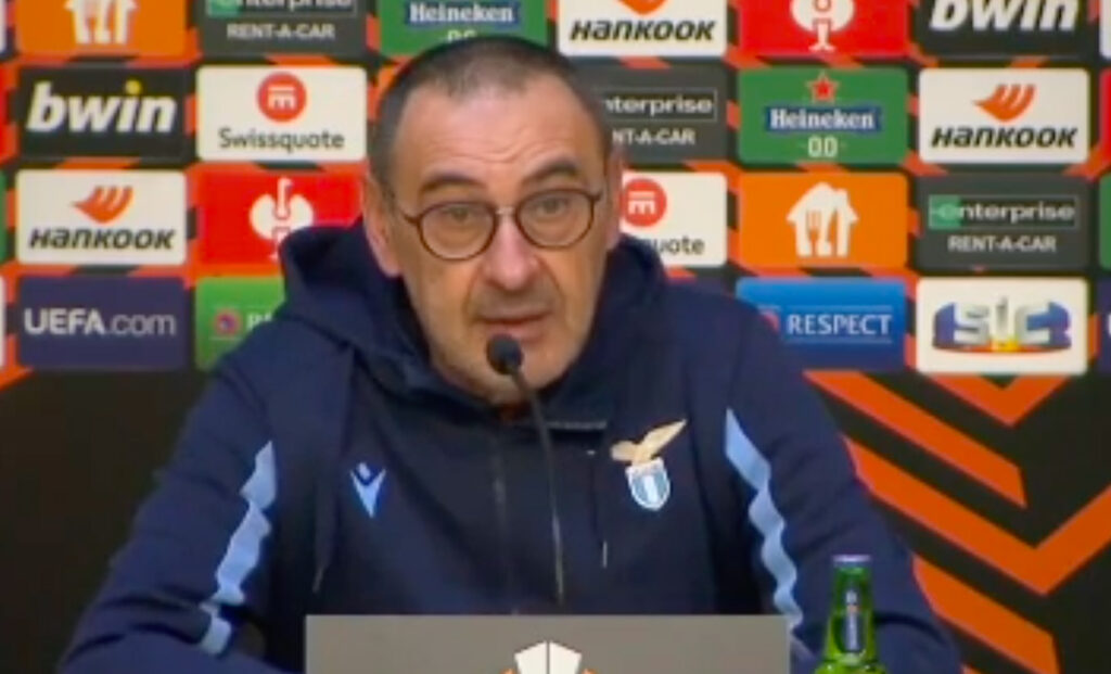 Sarri: «C'è un po' di rammarico, ma il Porto ha eliminato Juventus e Milan» - VIDEO 1 Sarri 5