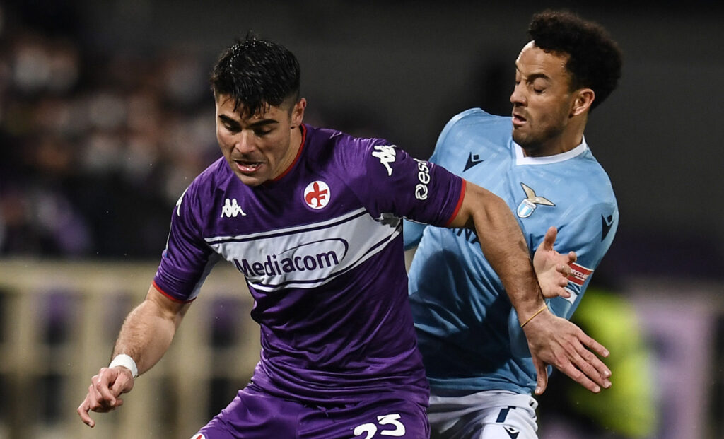 Sottil: «La Fiorentina non deve precludersi nulla» 1 Sottil Felipe Anderson Lazio Fiorentina