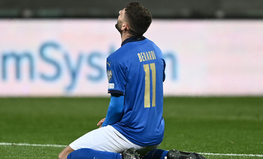 Berardi chiede scusa: «Era nostra responsabilità portarvi al Mondiale» 1 Berardi 1