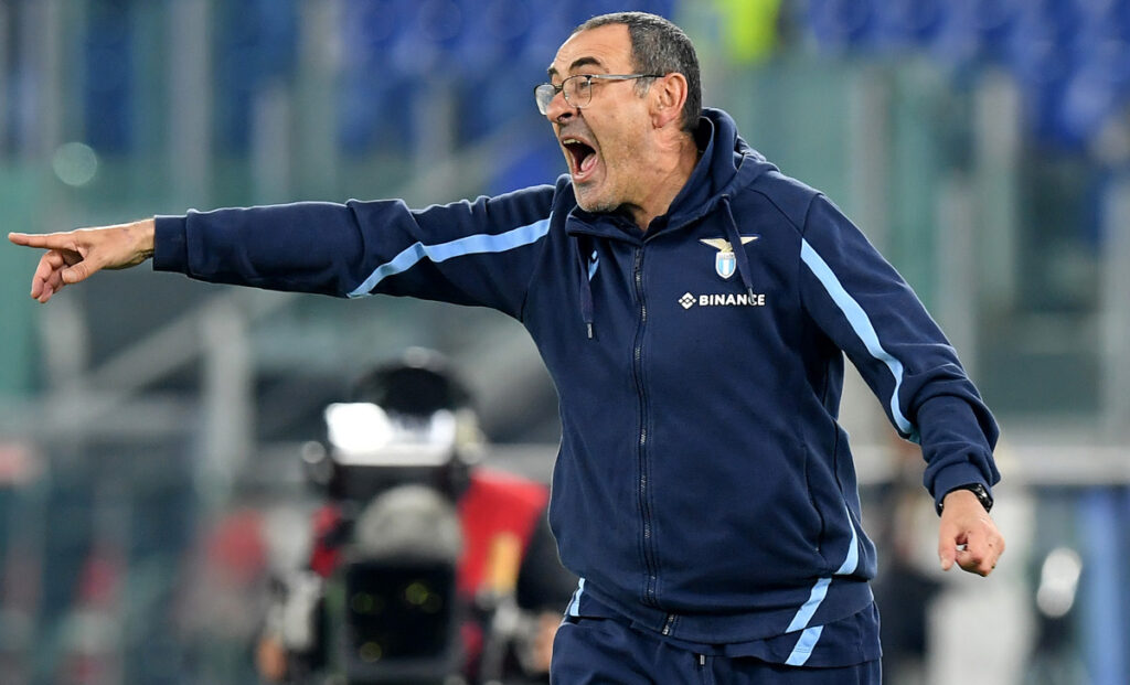 Conferenza stampa Sarri: «Dimostrato carattere. Su Patric e Pedro...» 1 Sarri 1 1