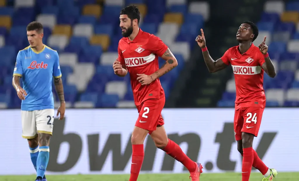 Russia fuori dalle competizioni, Vanoli: «Lo Spartak meritava, duro colpo» 1 esult gol Promes CPur039 1