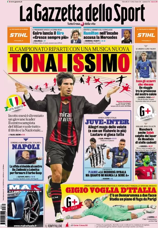 gds 31 marzo