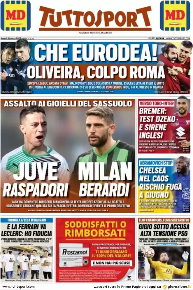 tuttosportn11 marzo