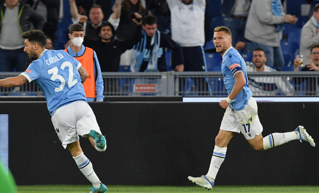 Gol Immobile, agganciato Quagliarella e infranto un altro record italiano 1 Esultanza Immobile 3
