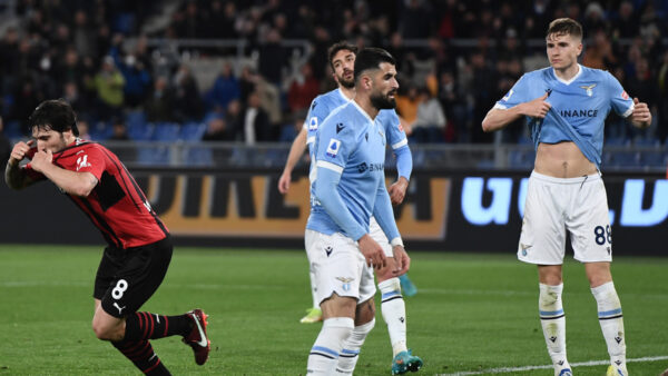 Esultanza Tonali Milan Lazio
