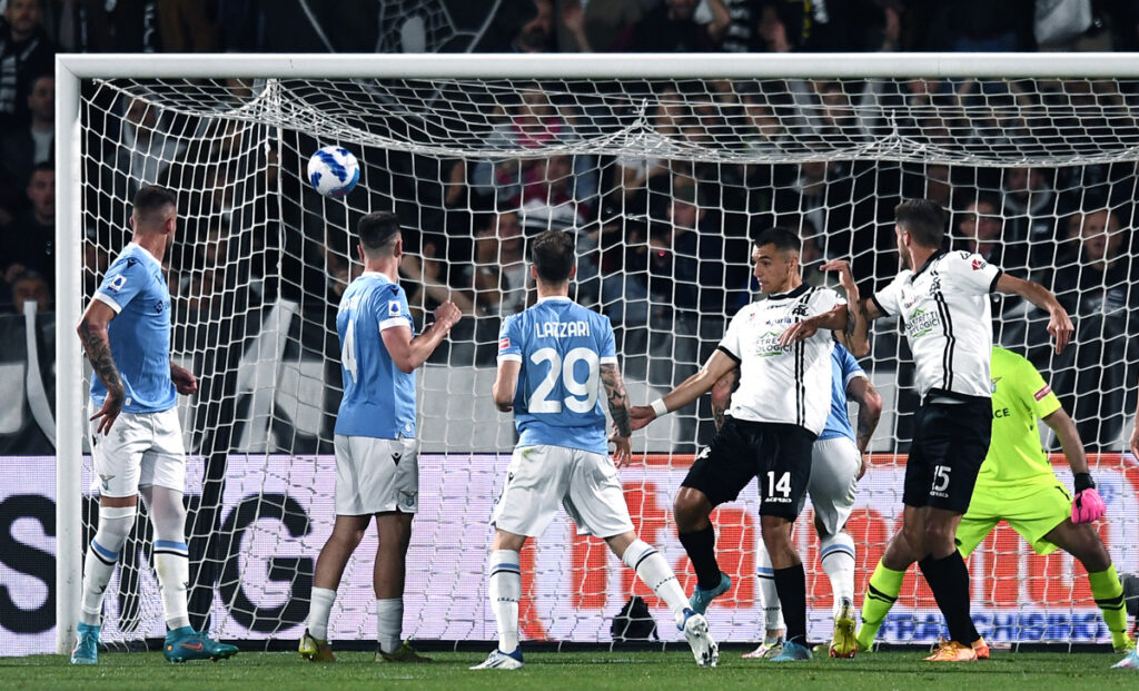 Poli sentenzia «Gol subiti con lo Spezia? Nemmeno in terza categoria» 1 Gol Hristov Spezia Lazio