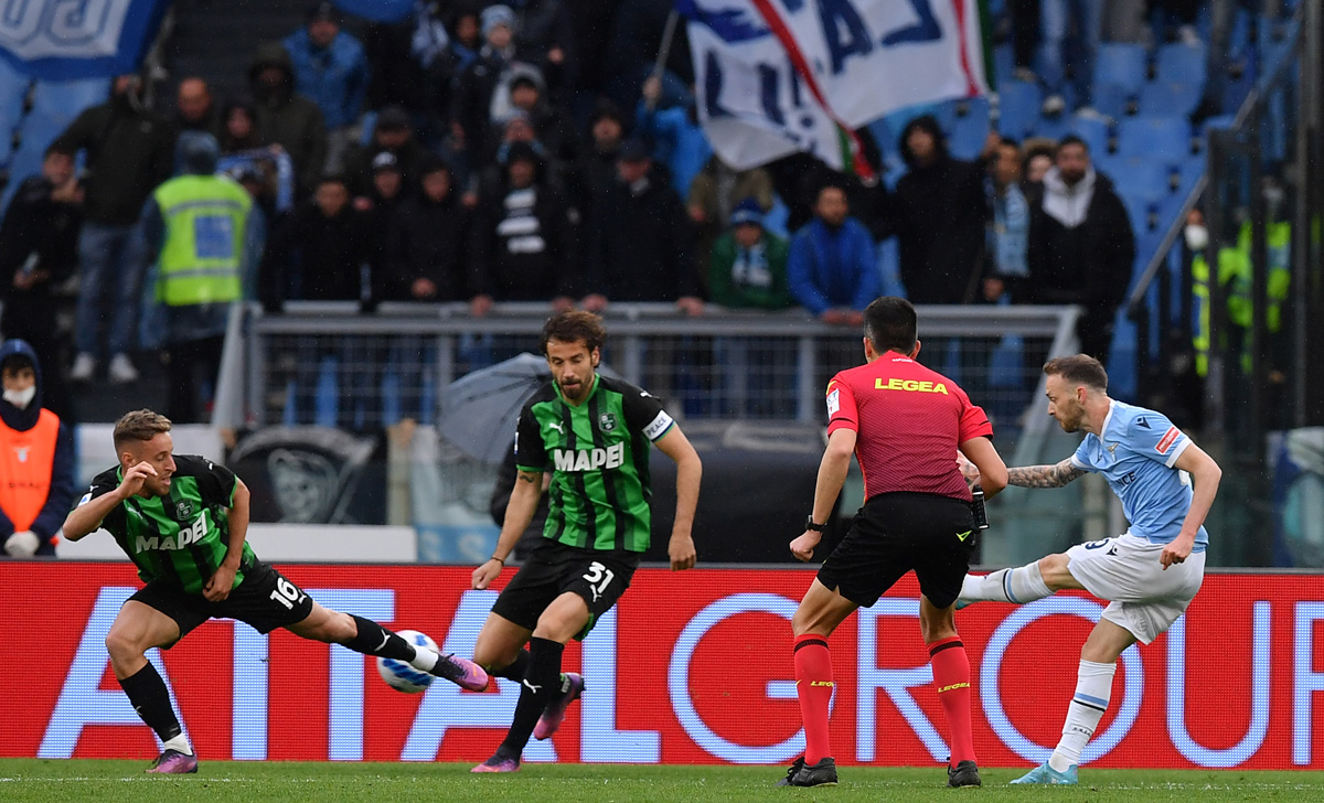 Gol Lazzari Lazio Sassuolo