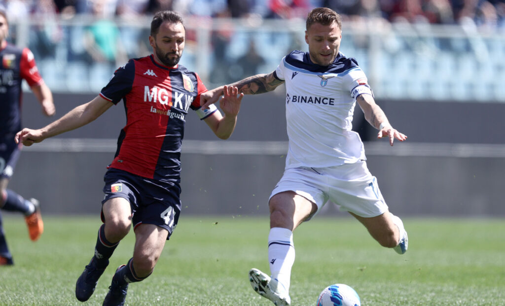 Genoa, Badelj: «Ho avuto la fortuna di stare in società solide, con la Lazio ho faticato ma...» 1 Immobile Badelj Genoa Lazio